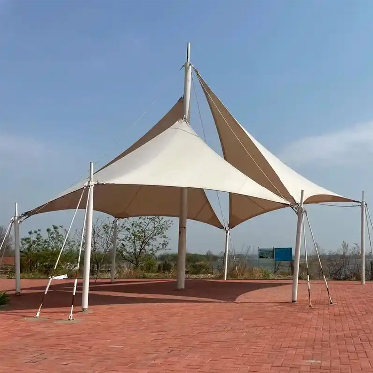 嵊泗县膜结构景观棚