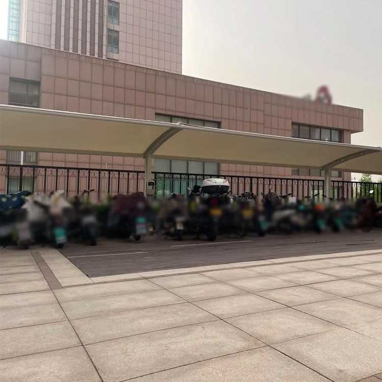 嵊泗县膜结构电动车棚