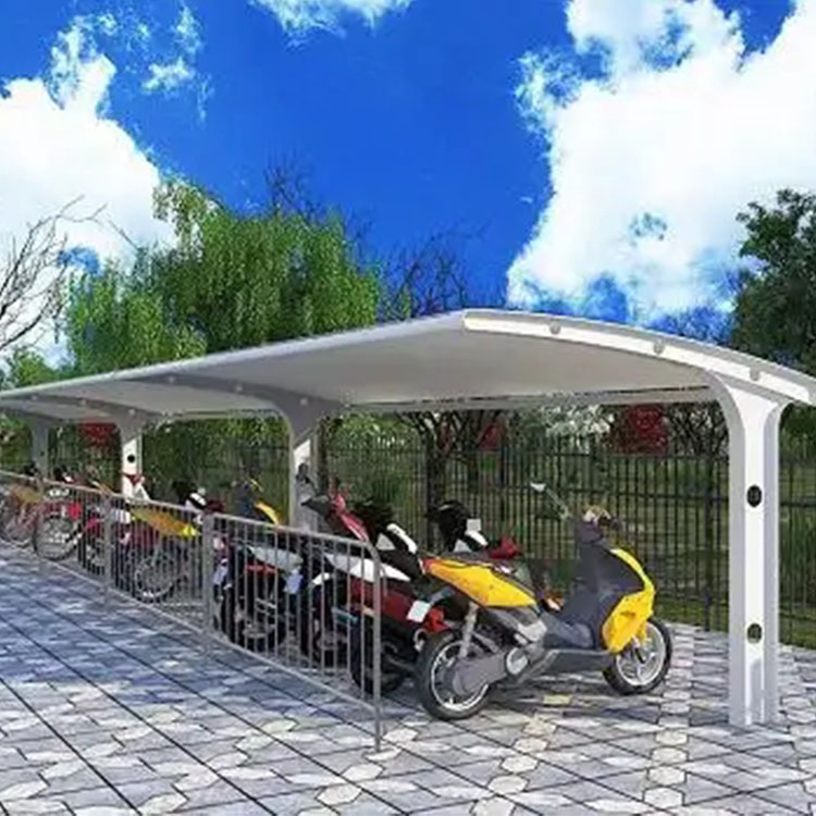 嵊泗县膜结构电动车棚